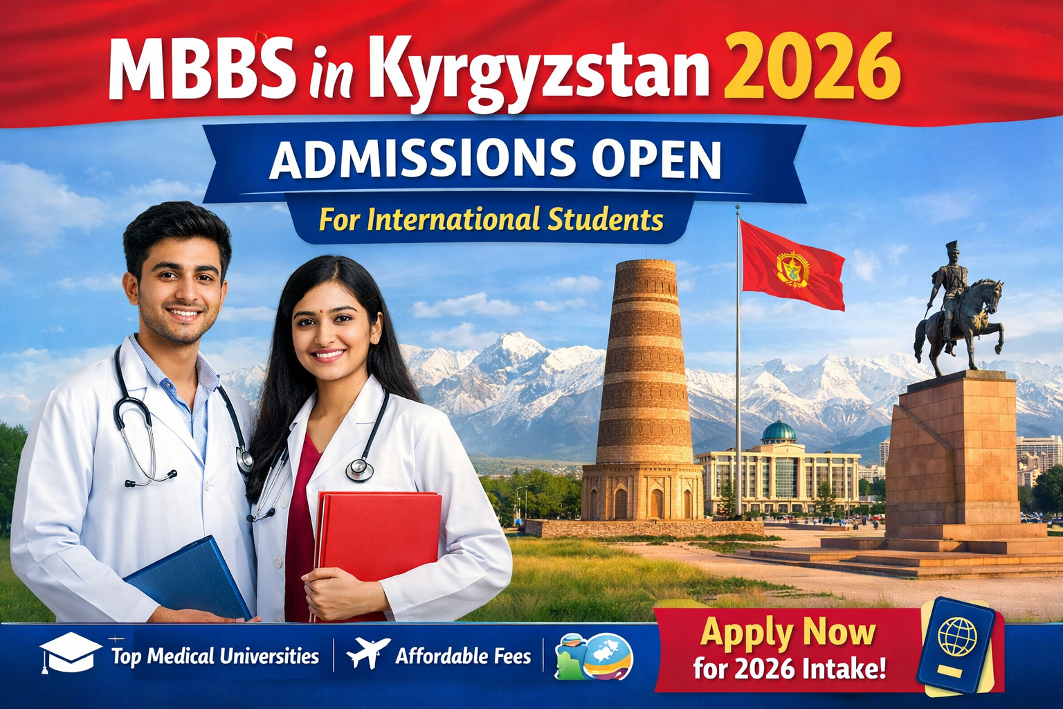 MBBS in Kyrgyzstan 2026 Admissions Open for International Students